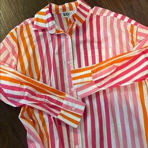 Beach Riot Alexa Top with Stripes size L/XL